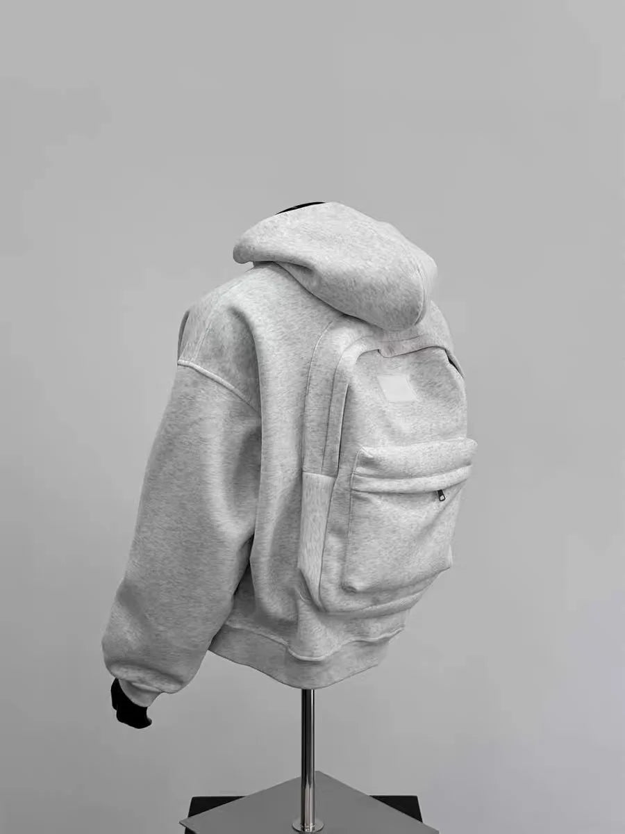 Hoodpack™ – The Hoodie with a Built-In Backpack