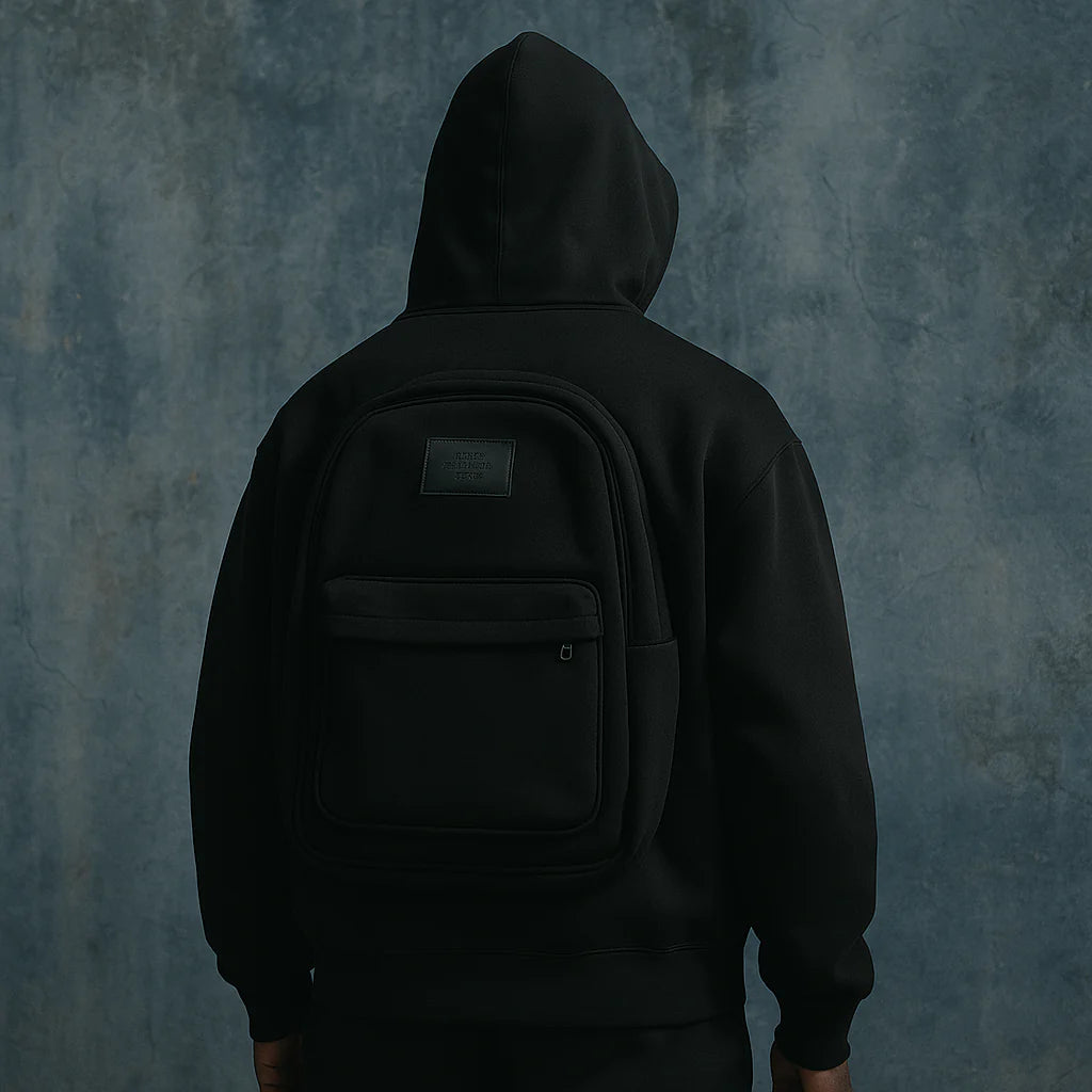 Hoodpack™ – The Hoodie with a Built-In Backpack
