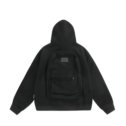 Hoodpack™ – The Hoodie with a Built-In Backpack